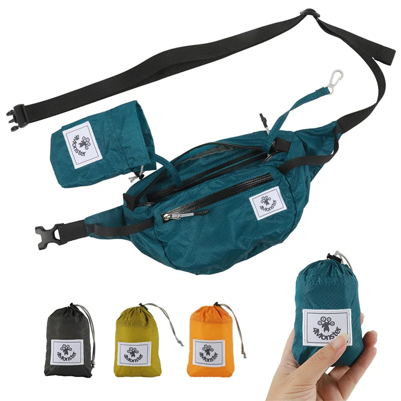 Portable fanny pack for running / hiking 2L 230g "4monster - H-SHP"