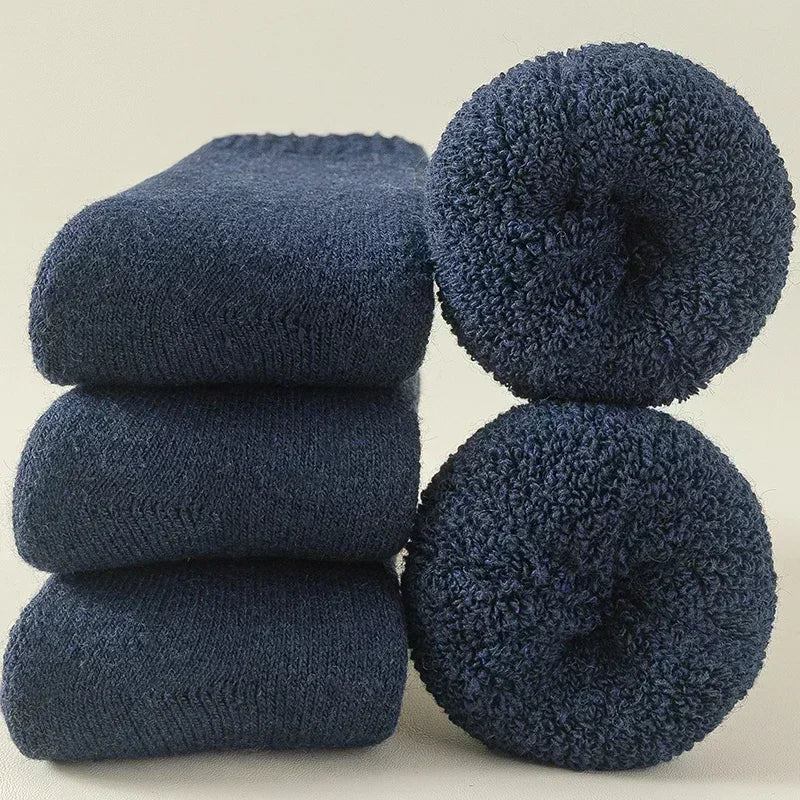 3 paires de chaussettes en laine thermique unisexe "Apilen - Whool socks" - Planète Rando