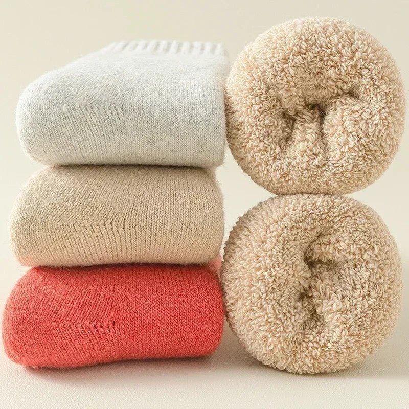 3 paires de chaussettes en laine thermique unisexe "Apilen - Whool socks" - Planète Rando