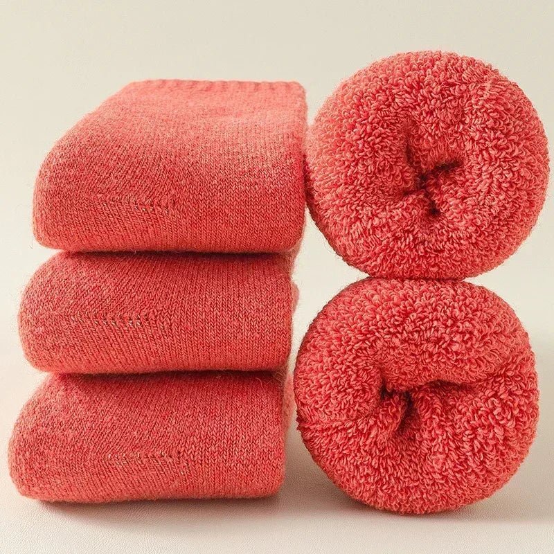 3 paires de chaussettes en laine thermique unisexe "Apilen - Whool socks" - Planète Rando