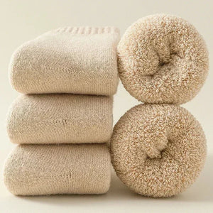 3 paires de chaussettes en laine thermique unisexe "Apilen - Whool socks" - Planète Rando