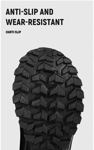 Les HUMTTO - HT-250460A chaussures de randonnée mid-top pour homme offrent une technologie Static Waterproof, avec tige mesh et synthétique, semelle robuste - bottines alpinisme marron/vert conçues pour confort et durabilité sur tous les sentiers.