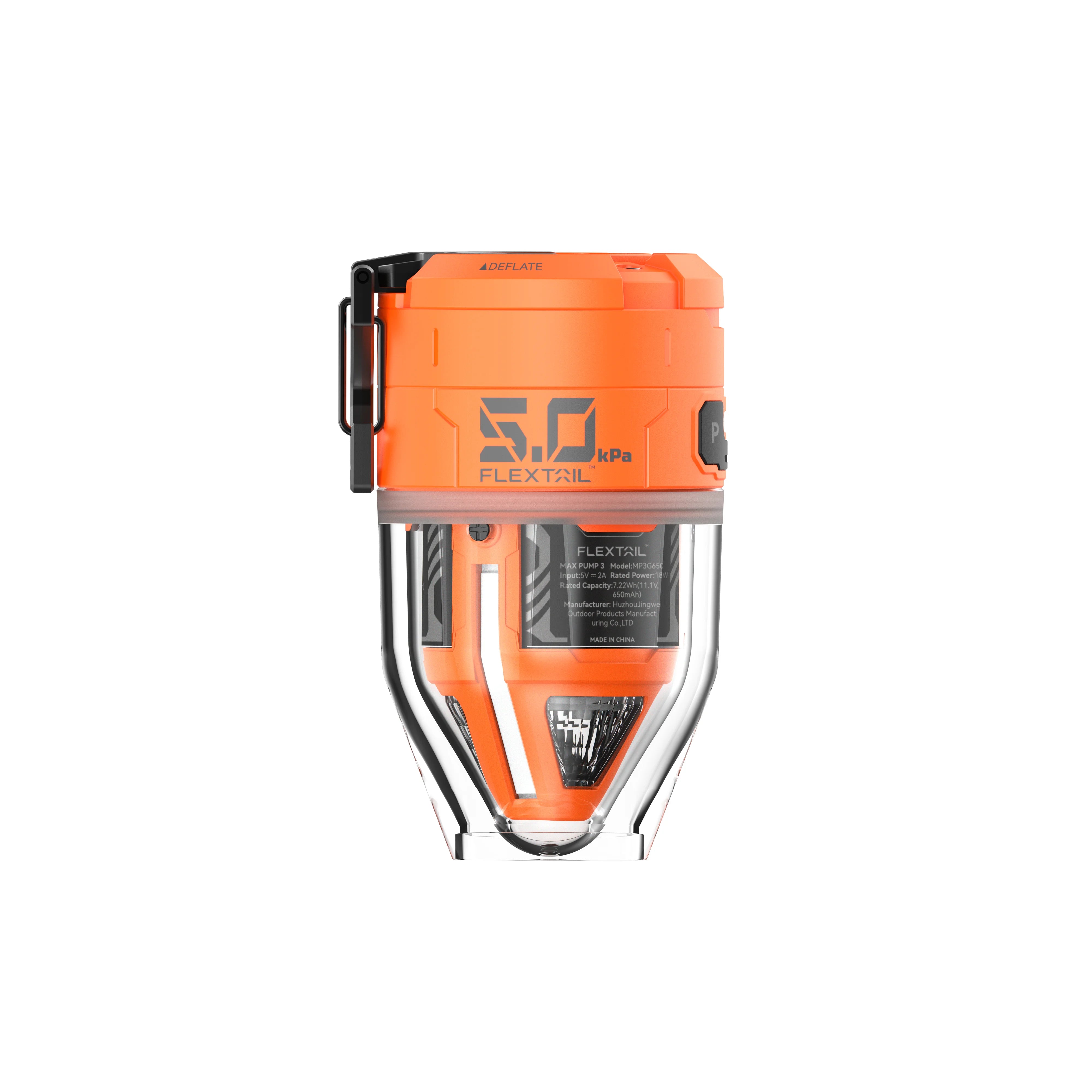 FLEXTAIL MAX PUMP 3 - Pompe à air électrique, pompe de camping portable avec lumière ambiante à 3 niveaux pour lit pneumatique, matelas de couchage, sac sous vide Planète Rando