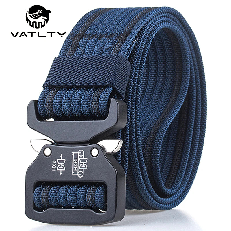 Ceinture tactique en nylon 1200D avec boucle à dégagement rapide "VATLTY - VB101"