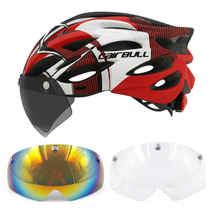 Casque de cyclisme léger route vtt VTT vélo Led casque L pour hommes femmes visoré casque de vélo Casco Accesorios Planète Rando