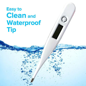 Thermomètre numérique 1-2P pour la fièvre, corps basal, aisselles ou rectales, écran LCD électronique, mesure de haute précision, chaleur intelligente MKZT