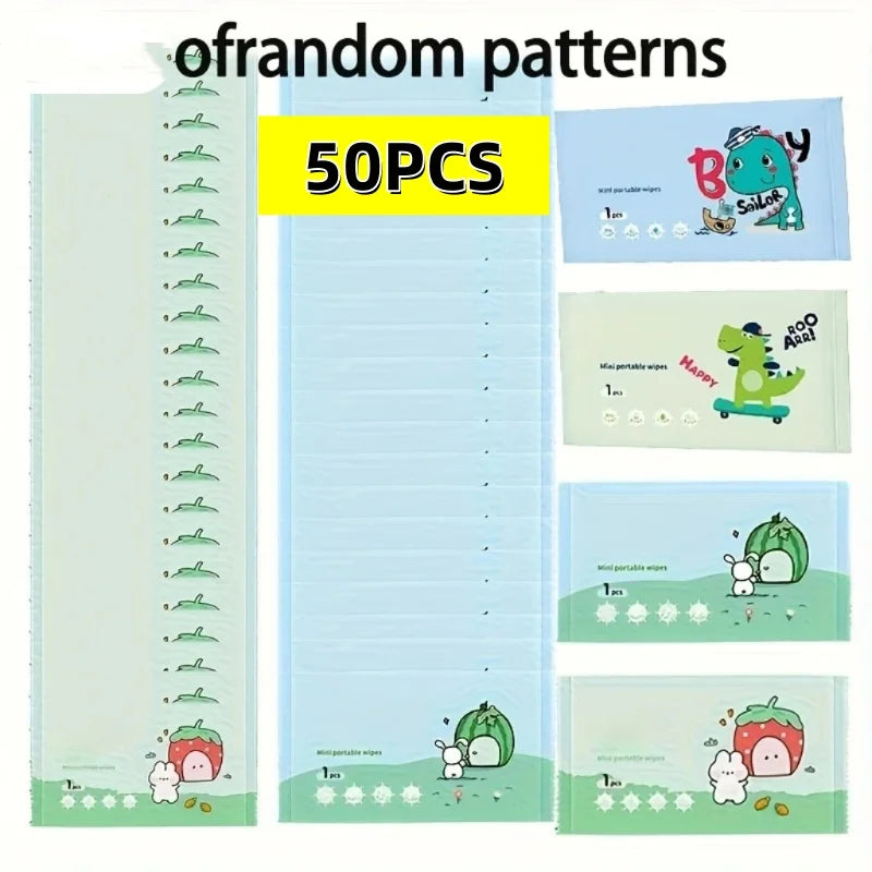 Lingettes de voyage imprégnées pour le voyage et la randonnée "Sanke Rescue - Travel wipe"