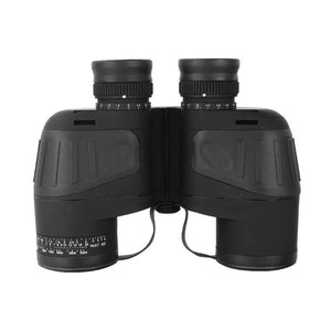Jumelles 10x50 télescope militaire marin adultes étanche avec télémètre boussole BAK4 prisme HD observation des oiseaux pour la chasse Bostron