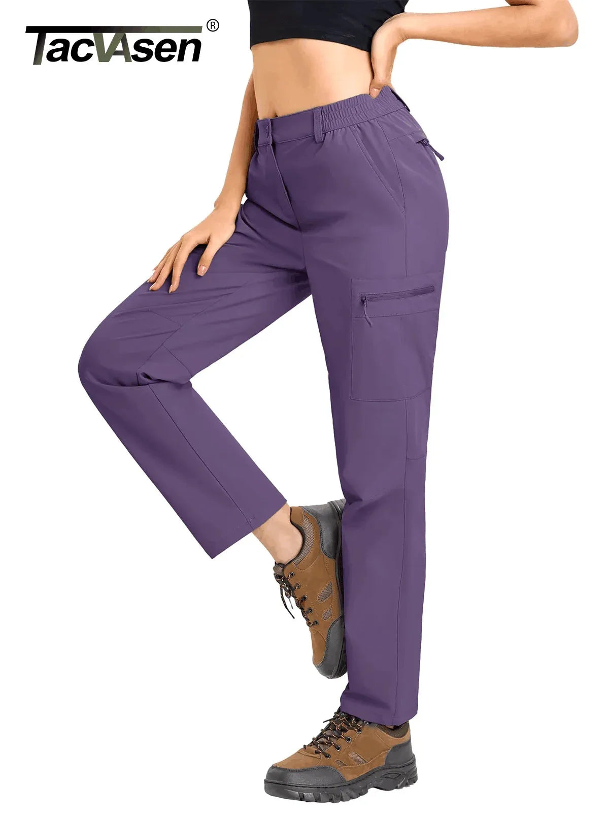 Pantalon de randonnée avec spash-proof protection pour femme "TACVASEN - PT817"