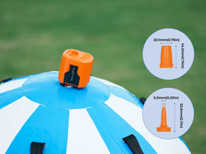 FLEXTAIL EVO PUMP 3 - 1000L/min pompe à Air électrique à haut débit d'air pompe de Camping à remplissage rapide pour lit d'air matelas piscine flotteurs bateaux Planète Rando