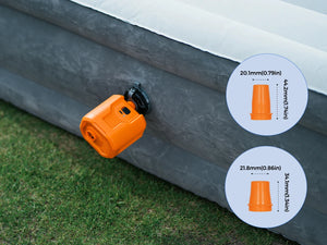 FLEXTAIL EVO PUMP 3 - 1000L/min pompe à Air électrique à haut débit d'air pompe de Camping à remplissage rapide pour lit d'air matelas piscine flotteurs bateaux Planète Rando