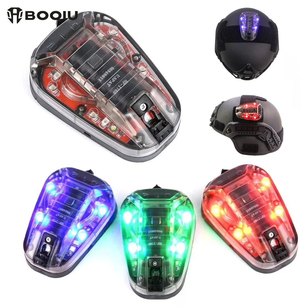 Lampe stroboscopique infrarouge, étanche, signal de survie et de sécurité "BOOIU - PCD Manta Light"