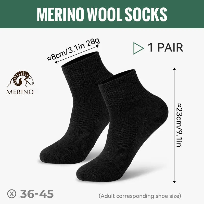 Chaussettes en laine mérinos confortables et anti-transpirantes unisexe "WRELS - Whool socks"