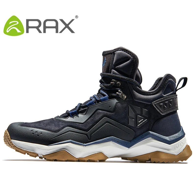 Chaussures de randonnée mid-top / bottes d'alpinisme avec membrane V-TEX 100% imperméable pour homme "Rax - RX-73-5B429"
