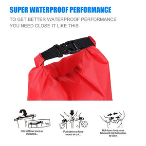 Trousse de premiers secours Portable rouge étanche 1,2 l, Kits d'urgence, étui uniquement pour camping en plein air, voyage, sac médical d'urgence, traitement ELEFIRST