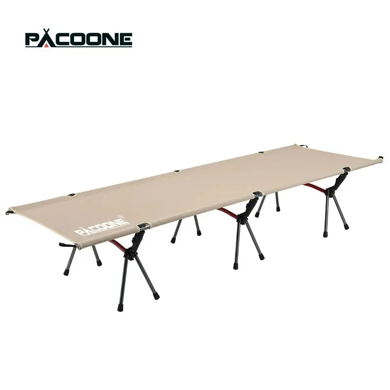 Lit de camping pliable et portable pour le camping, van-life et opérations "Pacoone - Camp bed"