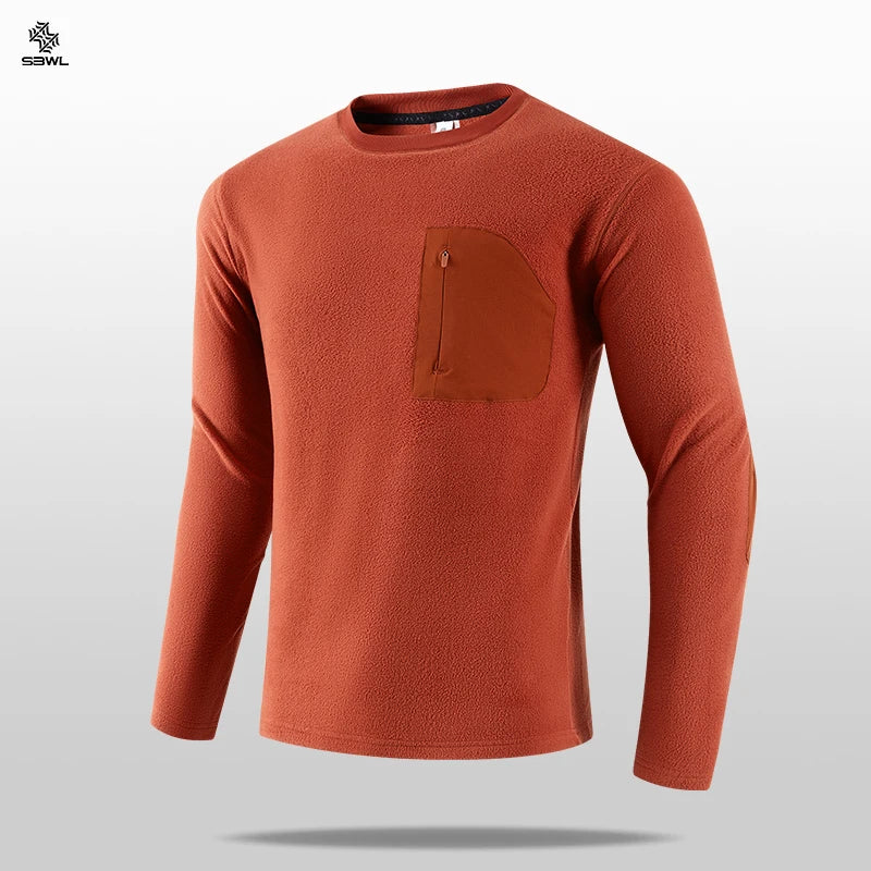 Sweat-shirt / t-shirt en micro-polaire à séchage rapide pour homme "SBWL - 5350"