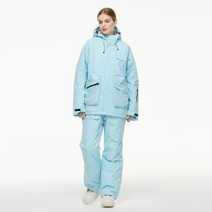 Parka de ski / snowboard veste imperméable d'hiver unisexe - 30°C "ARCTIC QUEEN - Ski Combi 2026" - Planète Rando