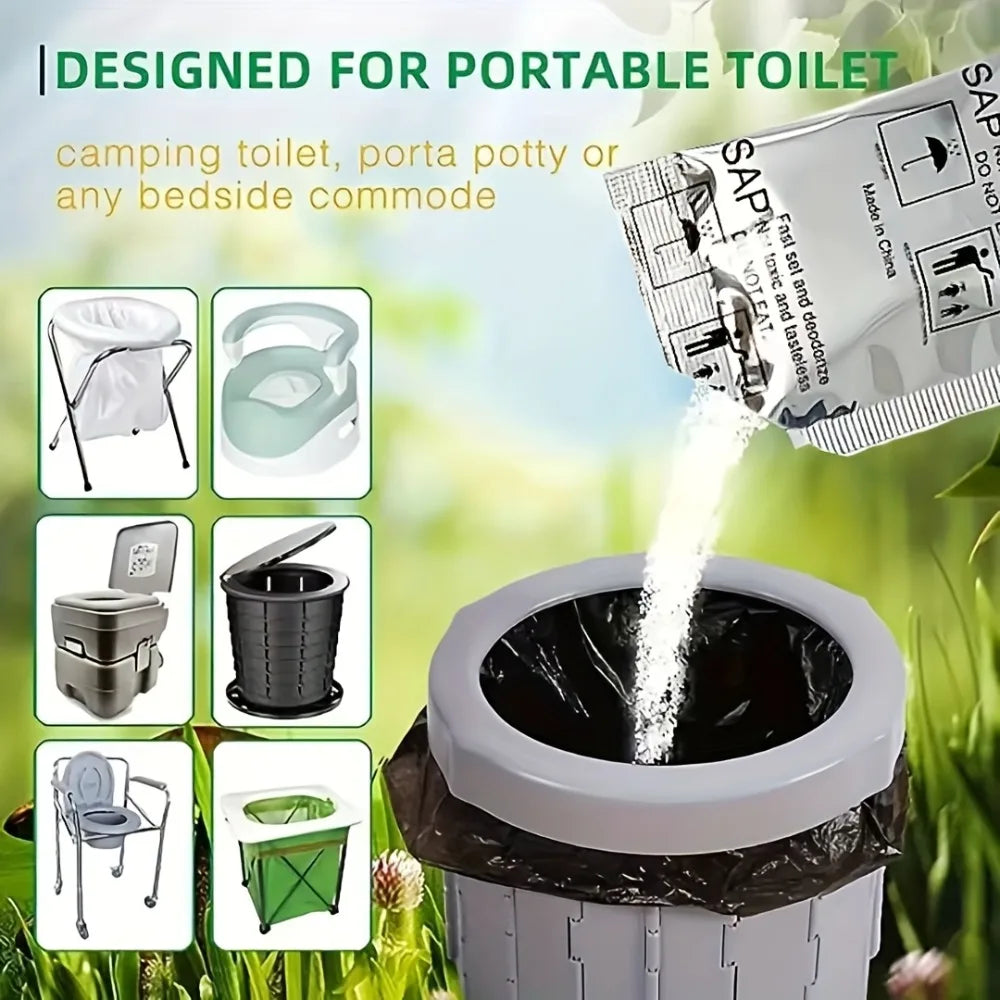 Poudre absorbante & désodorisant pour toilette de camping "SAP - Poo Powder"