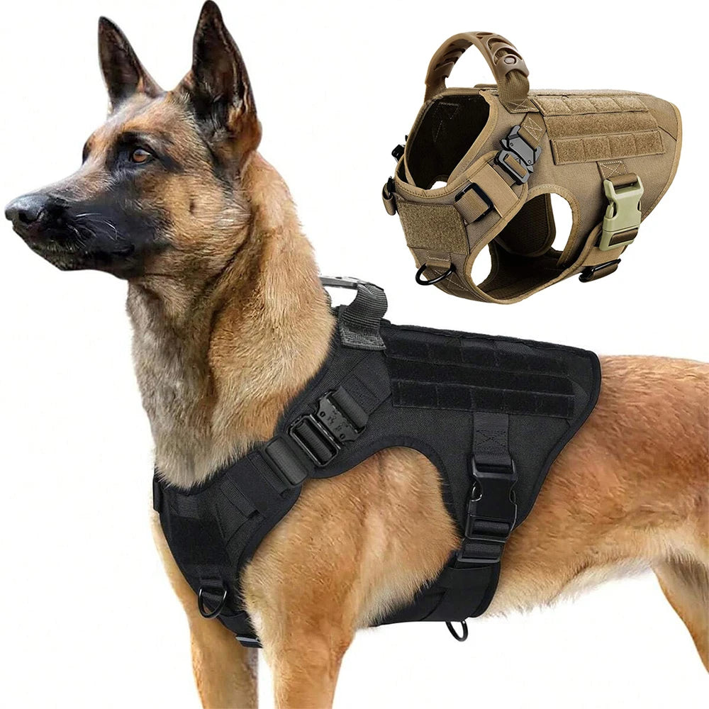 Harnais tactique / gilet d'entraînement pour chiens "PETRAVEL - Dog harness"