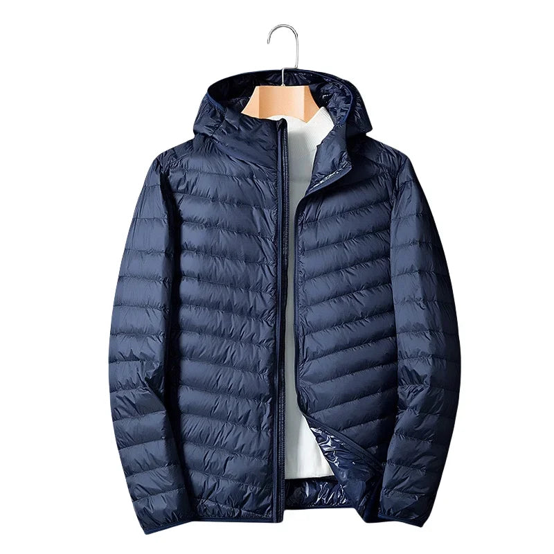 Doudoune ultra-légere avec capuche 90% duvet de canard "Wygidne - UL A400"