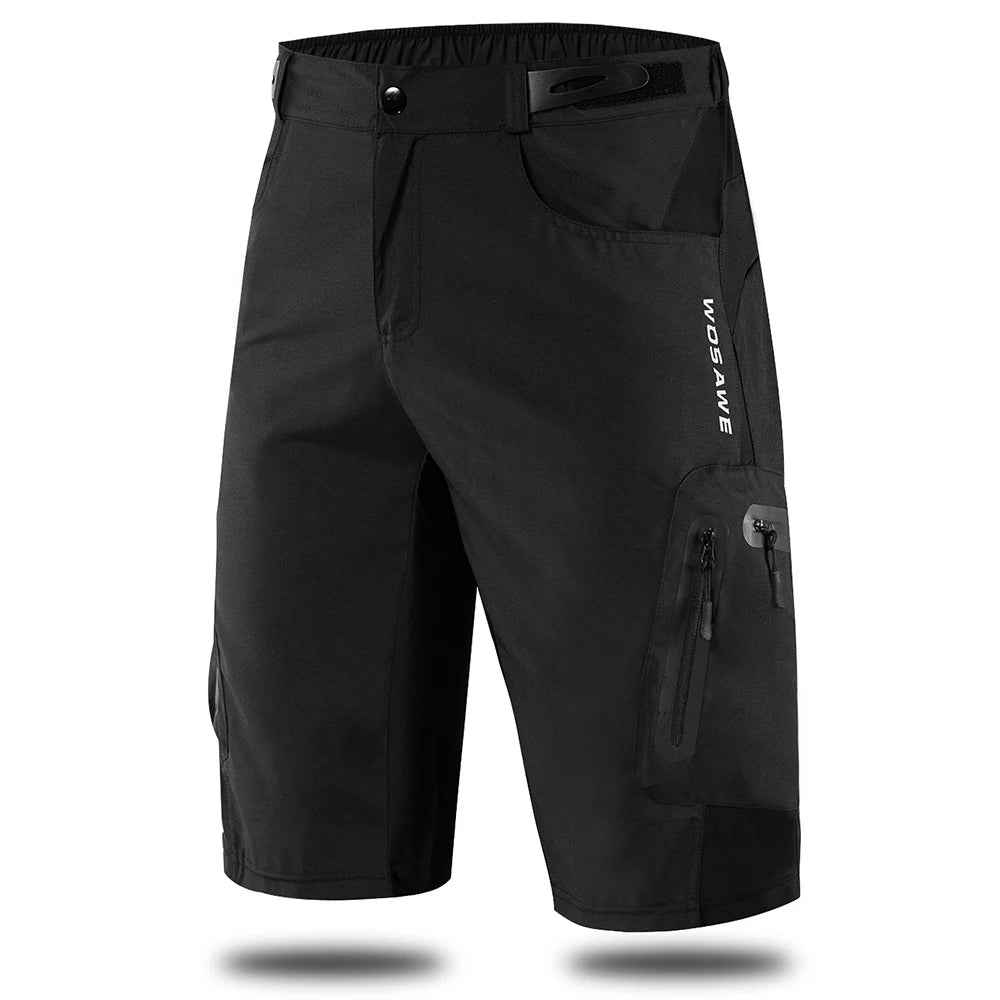 Short VTT, descente à séchage rapide pour homme "WOSAWE - BL132"