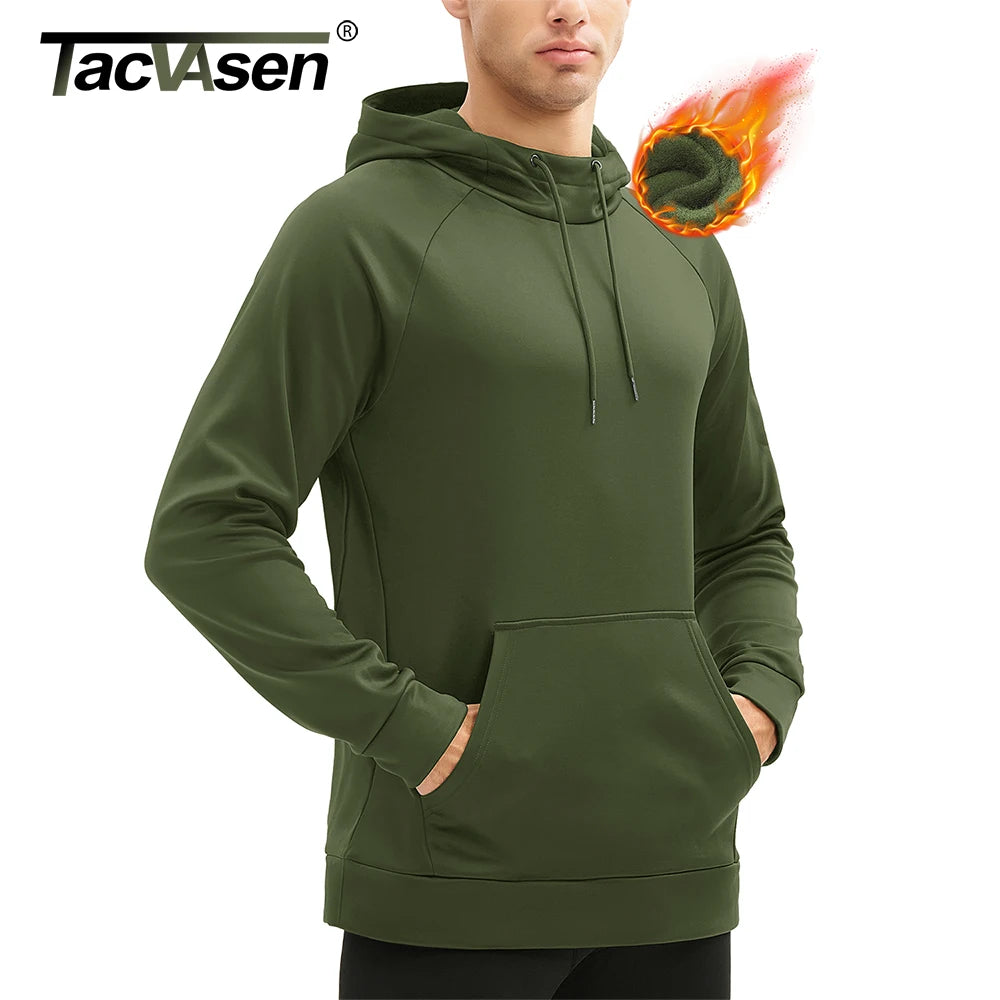 Hoodie / Sweat à capuche en polaire pour homme "TACVASEN - CTC6"