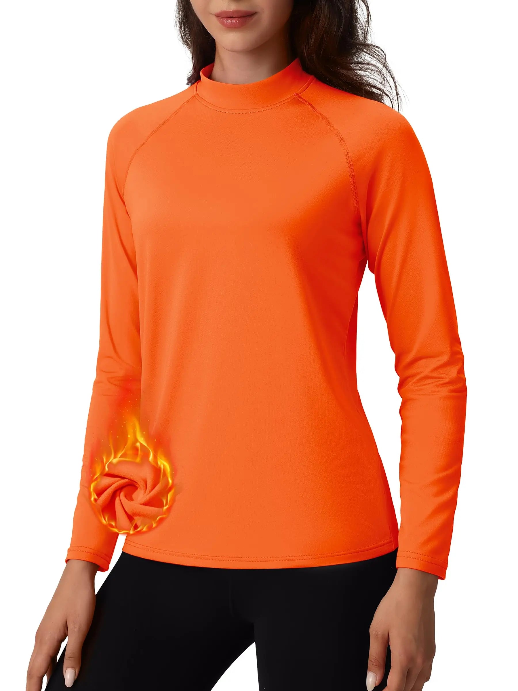 Sous-vêtement technique / sous-pull d'hiver doublé polaire pour femme "TACVASEN - TS329"