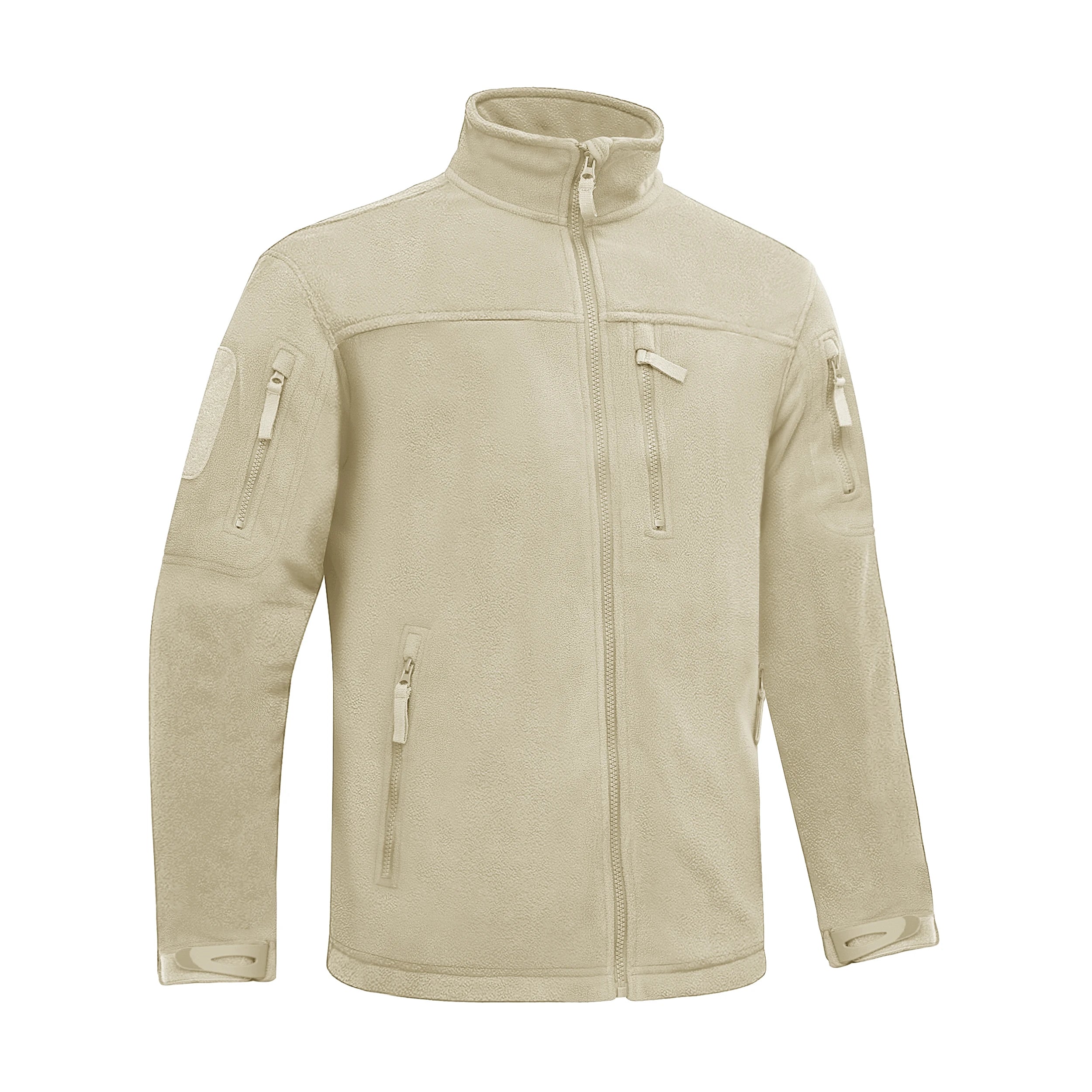 Softshell / polaire avec poches zippée "TACVASEN - TJ568-1"