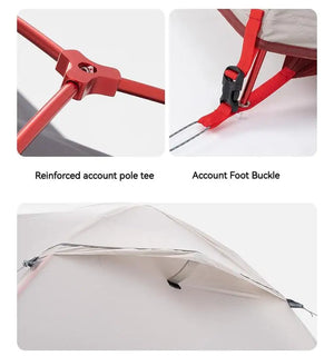Tente de camping / bivouac en nylon siliconé 20D double-parois pour 2 personnes "Naturehike - Star River 2" Naturehike