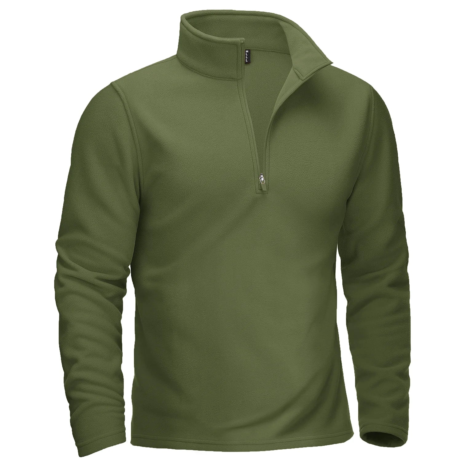 Pull thermique / sweat-shirt polaire à col zippé 1/4 pour homme "TACVASEN - TJ642"
