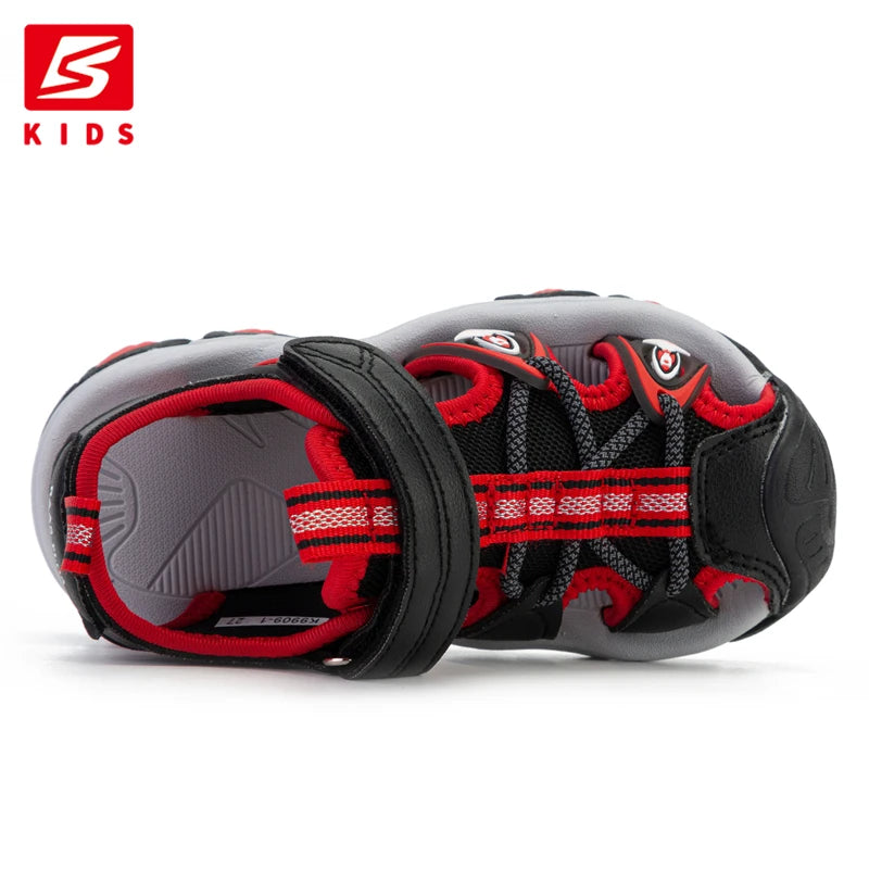 Sandales de plage pour enfant antidérapantes et respirantes avec scratch "Baasploa"