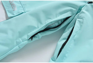 Combinaison de ski / snowboard pour enfants, coupe - vent, imperméable, ensemble de neige d'hiver "Artic King - Queen 103" - Planète Rando