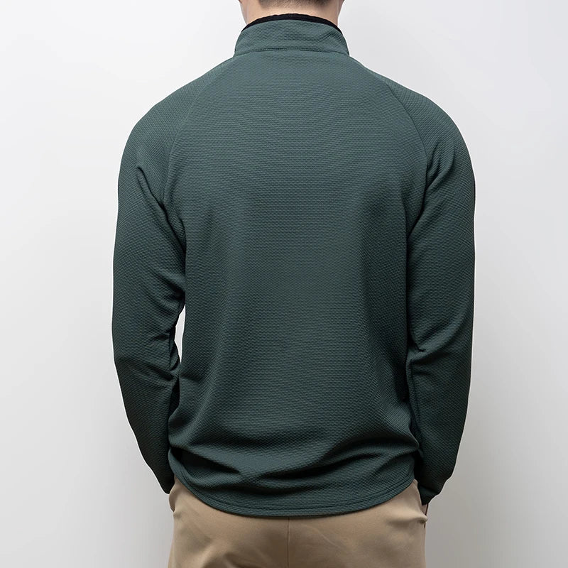 Sweat-shirt / t-shirt à manches longues en micro-polaire et respirant pour homme "SBWL - 8865"