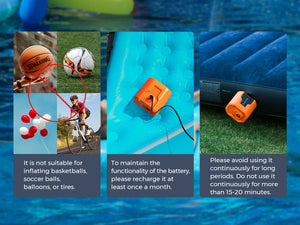 FLEXTAIL EVO PUMP 3 - 1000L/min pompe à Air électrique à haut débit d'air pompe de Camping à remplissage rapide pour lit d'air matelas piscine flotteurs bateaux Planète Rando