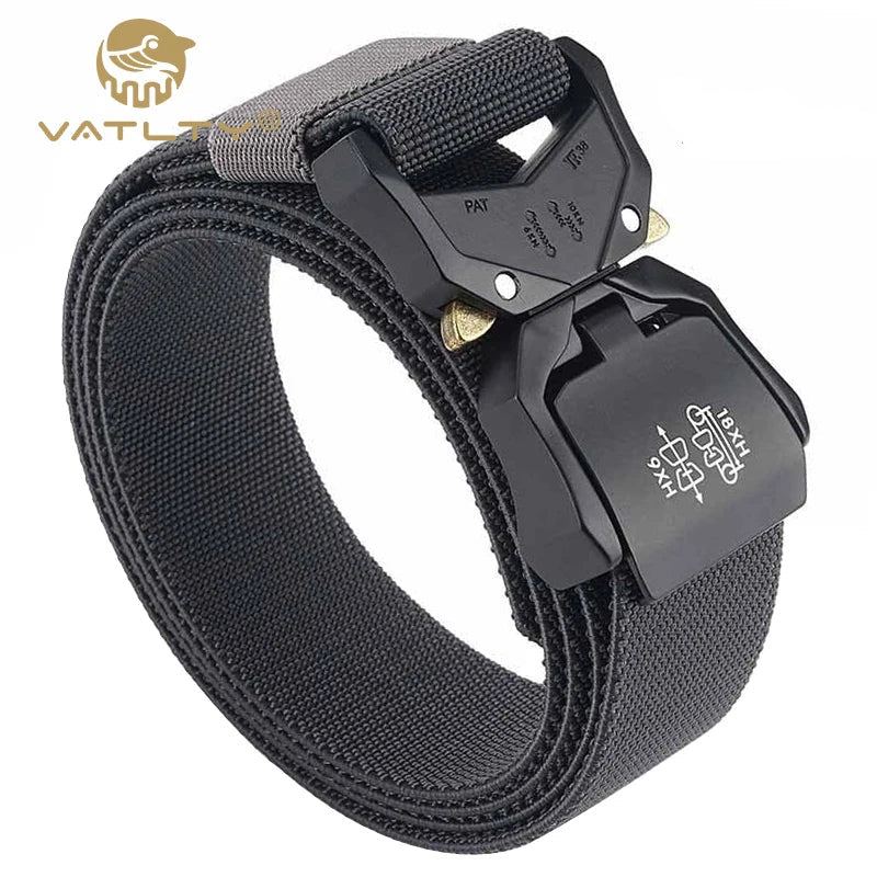 Ceinture tactique en nylon 1200D avec boucle à dégagement rapide "VATLTY - VT156"