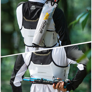 AONIJIE C9116-5L gilet d'hydratation léger pour téléphones de 6.8 pouces, sac à dos d'hydratation pour course sur sentier, randonnée, cyclisme Planète Rando