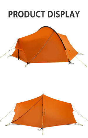 3F UL GEAR SHELL 2 personnes tente extérieure Camping tente randonnée ultraléger parasol coupe-vent cabine tente Planète Rando