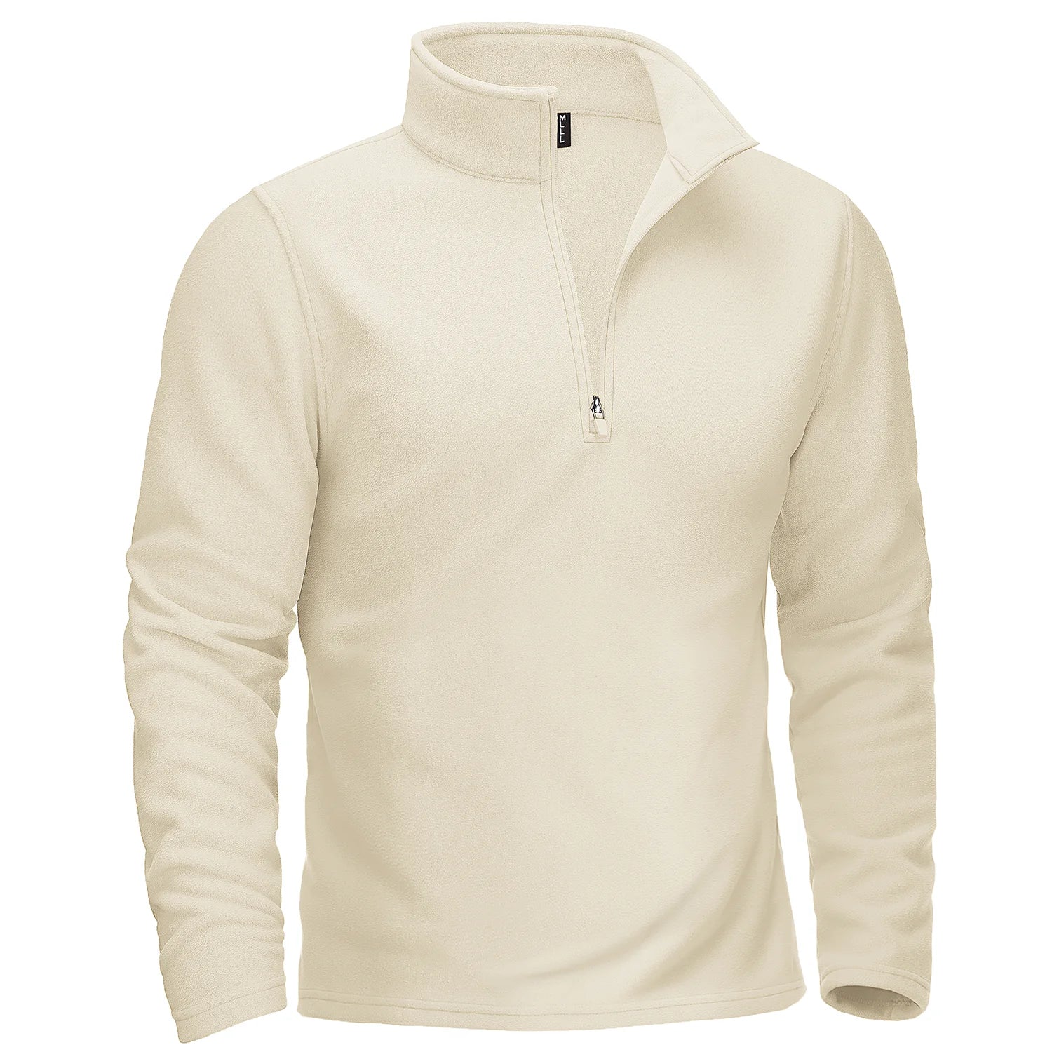 Pull thermique / sweat-shirt polaire à col zippé 1/4 pour homme "TACVASEN - TJ642"