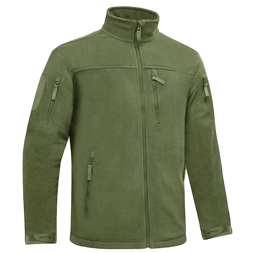 Softshell / polaire avec poches zippée "TACVASEN - TJ568-1"