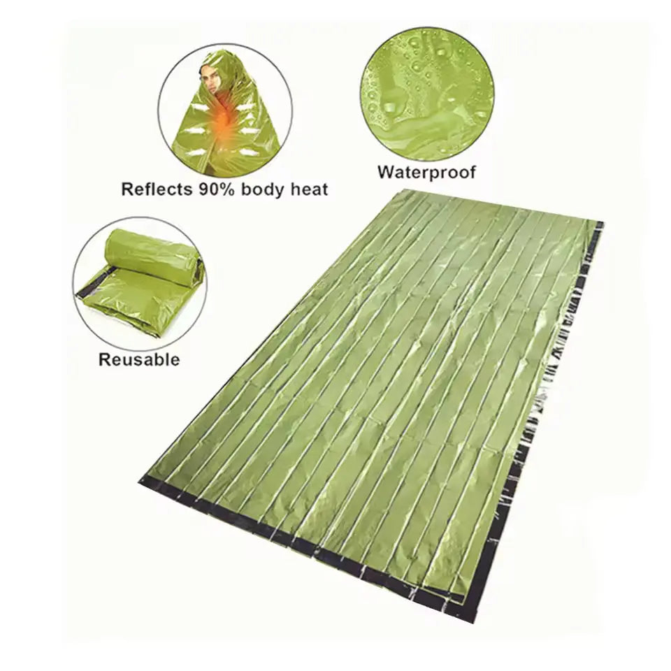 Bivy bag / sac de couche d'urgence en Mylar & imperméable "Encampment Outdoor - Bivy bag" Encampment Outdoor