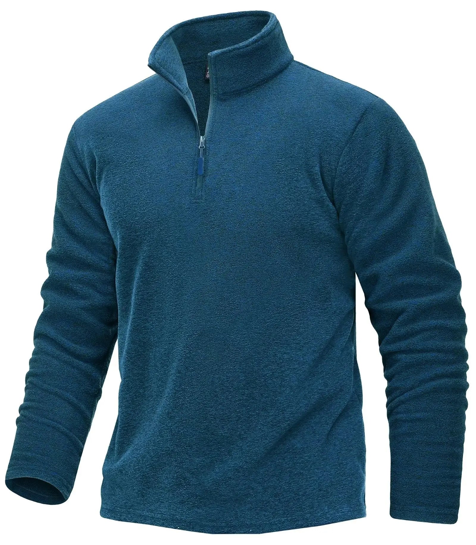 Pull thermique / sweat-shirt polaire à col zippé 1/4 pour homme "TACVASEN - TJ618"