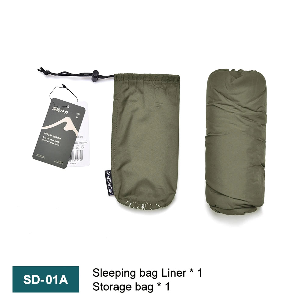 Drap de sac de couchage de camping ultraléger "Widesea - SD-01G"