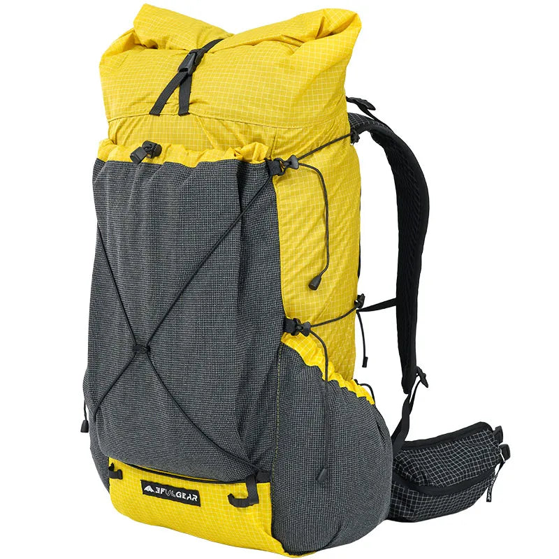 Sac à dos de randonnée ultraléger en tissu imperméable UHMWPE 700g "3F UL GEAR - TUTOR 30+10L"