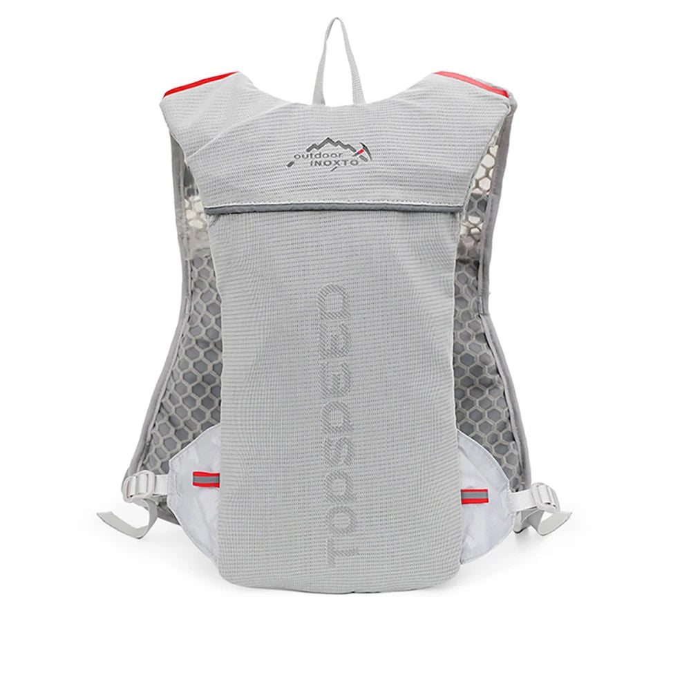 Ultralight 5L hydration backpack for teens / adults running & trail "Outdoor Inoxto - Topspeed"