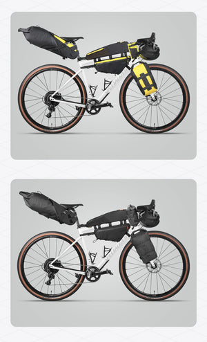 Sacoche triangulaire pour cadre de vélo, VTT, VTC, Gravel 2,9L "Rhinowalk - BHD0018" Rhinowalk
