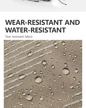 Le BISINNA Sac à dos de trekking 70L (B042), 1,58 kg avec housse de pluie, comporte de multiples compartiments, des poches latérales en filet, des bretelles réglables et une poche frontale zippée.