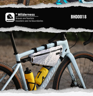 Sacoche triangulaire pour cadre de vélo, VTT, VTC, Gravel 2,9L "Rhinowalk - BHD0018" Rhinowalk