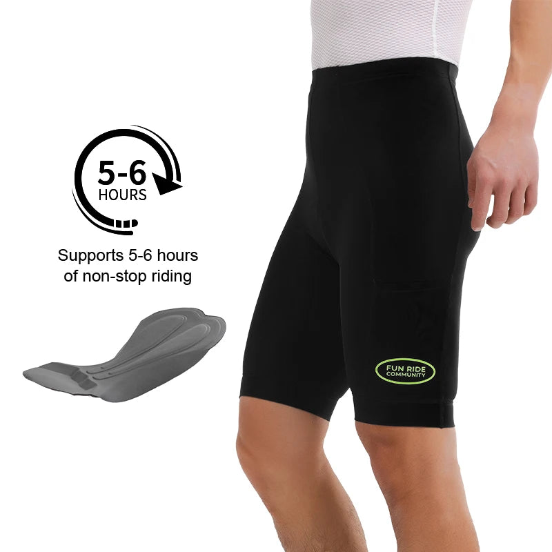 Cuissard de cyclisme confort 5-6 heures pour homme "INBIKE - SSXX572"