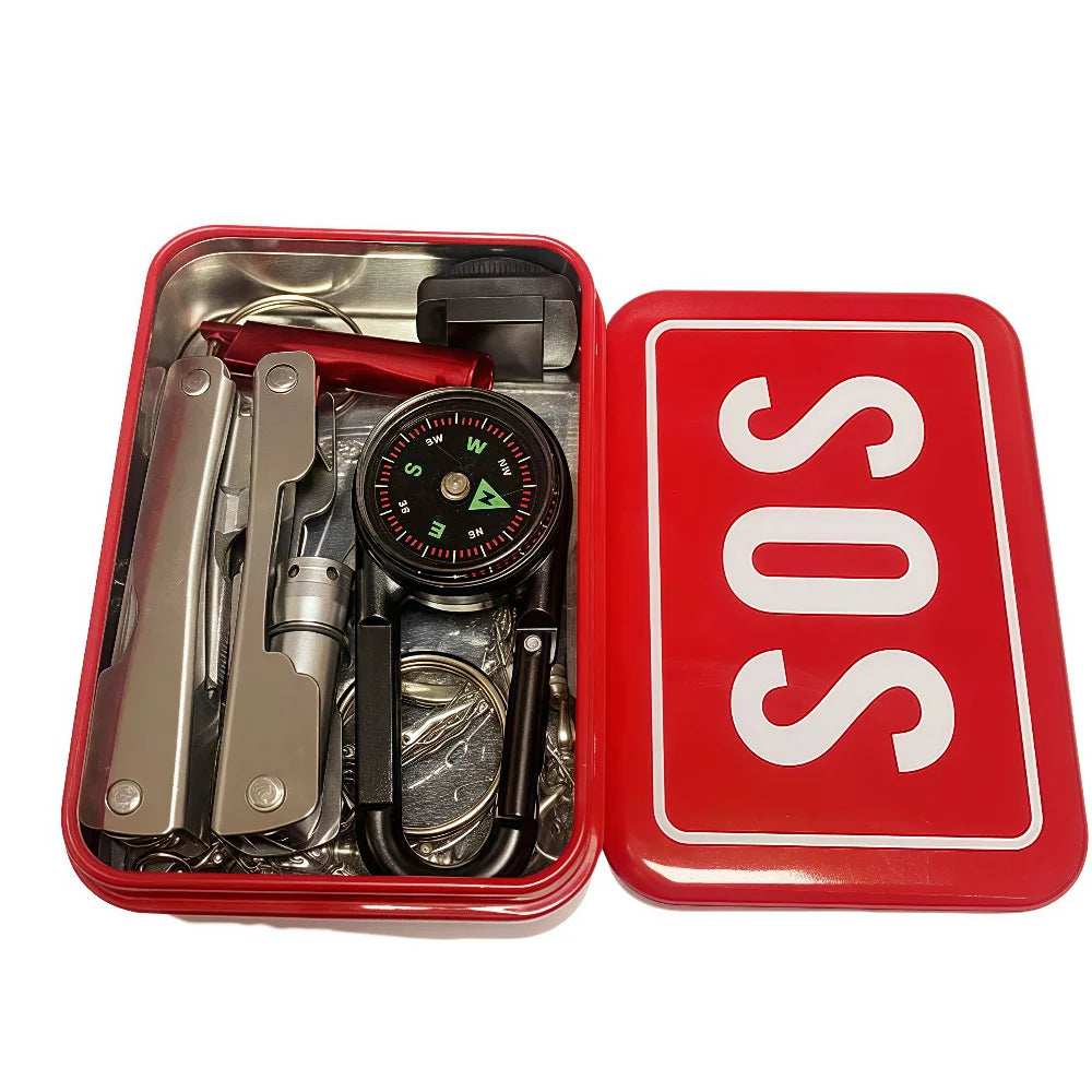 Kit de premiers secours d'urgence "SOS - Survival Kit"